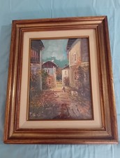 Dipinto Olio su Tela Sergio