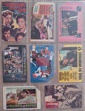 schede telefoniche Il telefono e il cinema usate perfette Gold. da n.706 a n.712