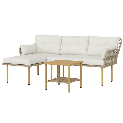 Set giardino 3pz con - con, chaise