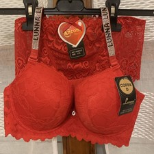 Completo intimo natalizio Luna Lingerie colore rosso tg 44 