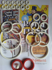 FLIPPER GOTTLIEB- ROYAL FLUSH ou  CARD WHIZ  1976-KIT ELASTIQUES CAOUTCHOUC