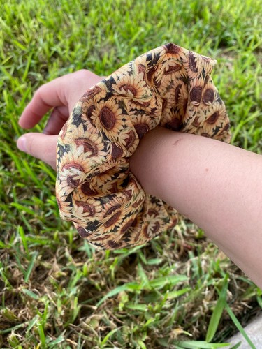 Cravatta per capelli scrunchie