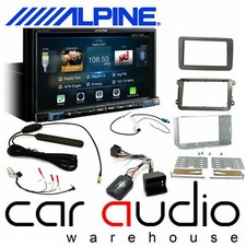VW T6 2015 in poi Alpine Mechless CarPlay navigatore satellitare DAB Bluetooth Android schermo AV