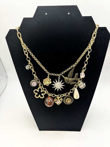 Collana vintage multi charm - multi,
