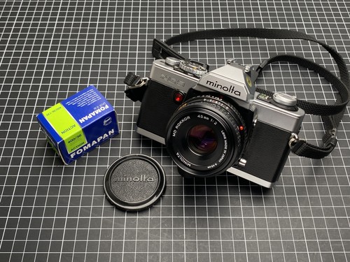Minolta 45mm f - 🎞️minolta, f/2