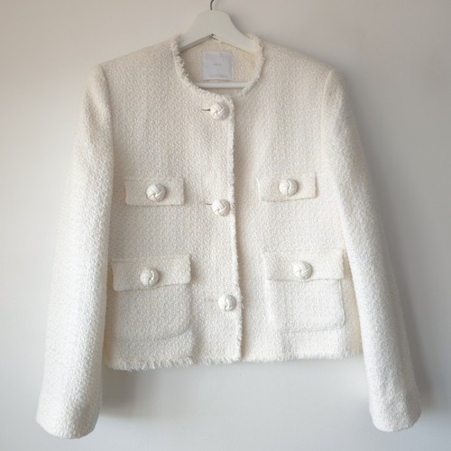 Giacca blazer corto boucle - giacca,