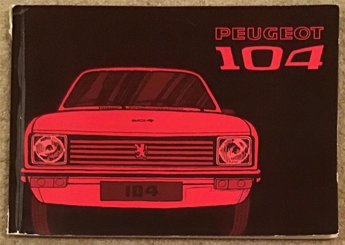 Peugeot 104 brochure - peugeot,