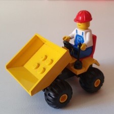 LEGO 6507 Mini Dumper - Piccola scavatrice (1989) - COMPLETA