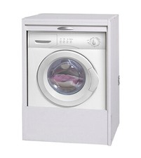 Mobile Coprilavatrice in PVC (Interno/Esterno), Bianco, L 66xP59xh91,5 cm