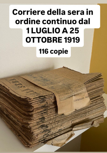 Corriere della sera - corriere, 1919