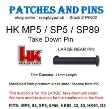 MP5 / SP5 / SP89 TAKE DOWN PIN