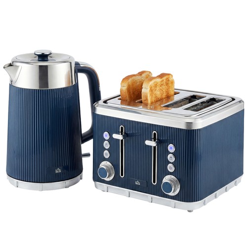 Homcom set bollitore rapido - set,