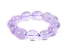 Bracciale Elasticizzato in Ametista Made In Italy