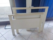 STRUTTURA GIROLETTO SINGOLO TESTIERA LEGNO BIANCO 90x200 CAMERETTA BIMBO