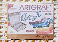 Cassetta portacolori in legno-