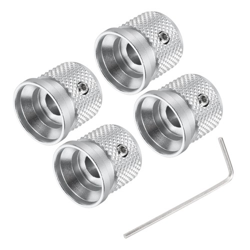Manopole chitarra 4pcs metallo - manopole,
