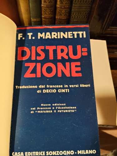 Marinetti distruzione - -,