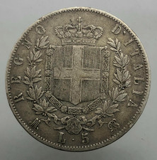 SCUDO da  5 Lire II° Tipo 1869    Vittorio Emanuele II