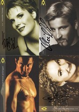 4 cartoline autografe alpine