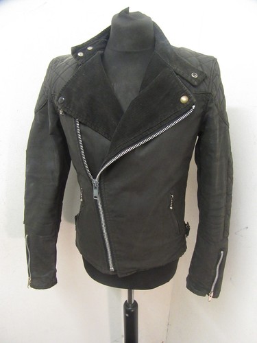 Giacca moto vintage anni - giacca,