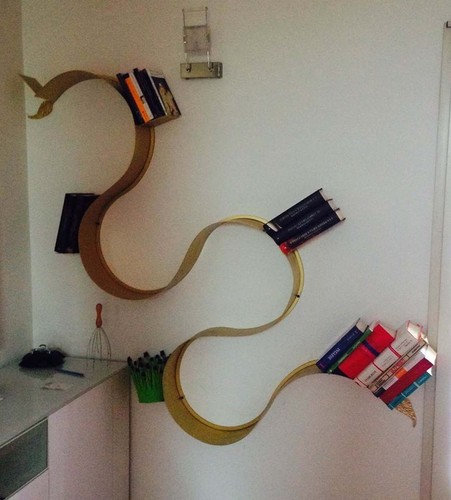 Libreria porta dvd design - libreria,