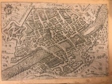 mappa di firenze 1670