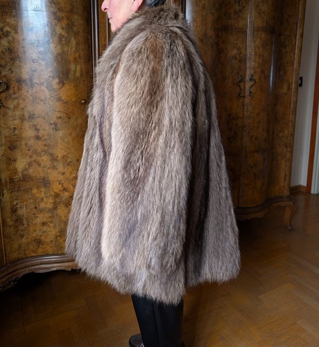 Giaccone pelliccia castorino - giaccone,