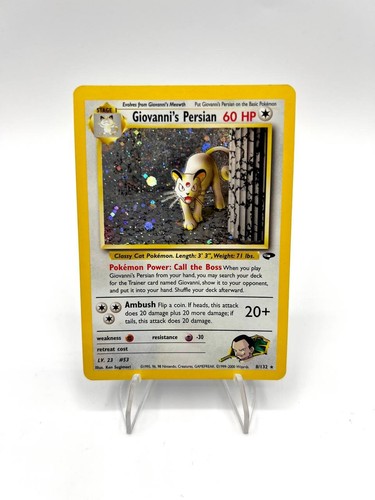 Carta pokemon giovanni - pokemon, giovanni's