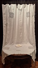 Antica Tovaglia Lino Ricamo