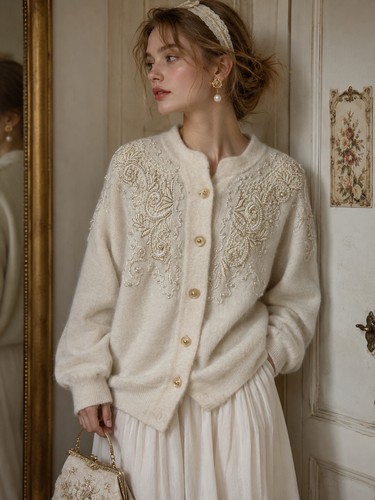 Maglione cardigan vintage - maglione,