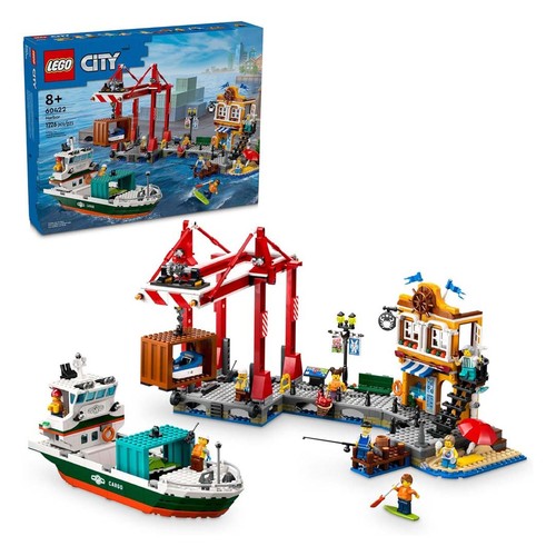 Lego city porto sul mare - porto,