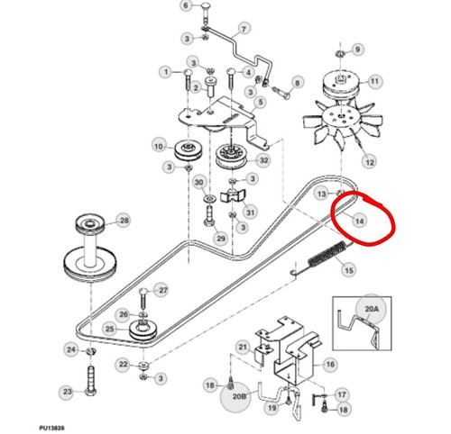 Per john deere - per, cambio