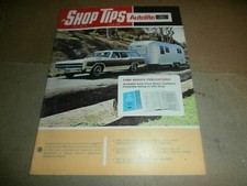 Rivista consigli negozio Ford giugno 1969 bollettino vacanze rimorchio rimorchio 