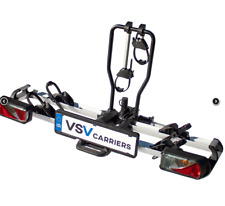 VSV PORTABICI E2 60 KG E-BIKE 2 BICI PIEGHEVOLE RECLINABILE SUPPORTI MAGGIORATI