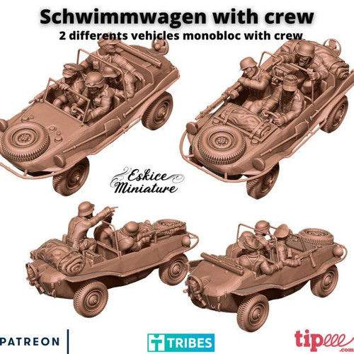 Wwii schwimmwagen tedesco con - schwimmwagen,