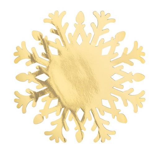 Sottopiatto fiocco neve - sottopiatto, di