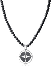 Collana Da Uomo in Cristalli