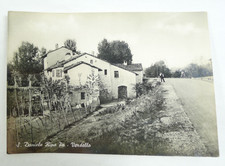 VECCHIA CARTOLINA VINTAGE SAN DANIELE PO CREMONA VERDELLO STRADA VIAGGIATA
