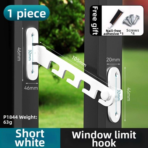 Limitatore finestra 30x30x2cm - limitatore,