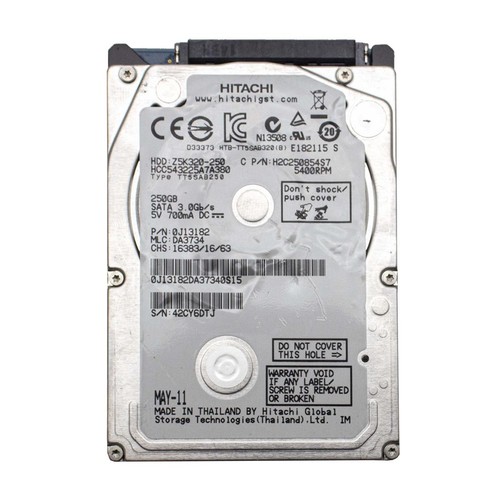 Hitachi hcc543225a7a380 hard - hcc543225a7a380,