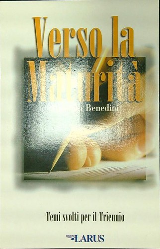 Verso maturita benedini - maturita',
