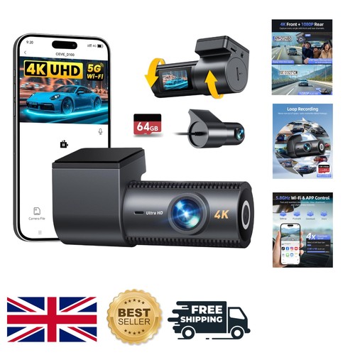 Dash cam doppia con - dash,