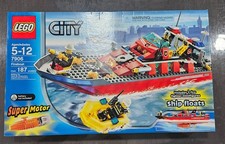 Lego city fireboat - city,, (7906)