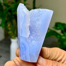 77G Agata Rigata Blu Naturale