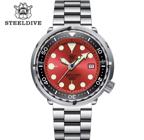 Steeldive sd1975 tonno rosso - steeldive,