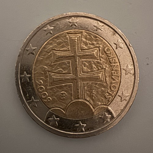 Moneta euro 2 - euro, da