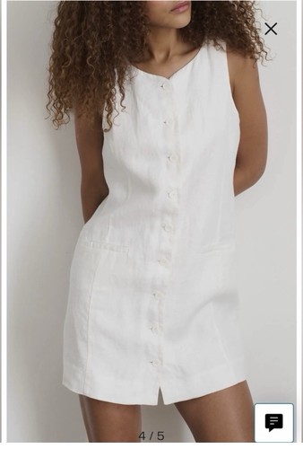 Abito gilet lino alex mill - lino,