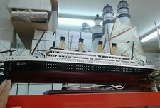 Nave titanic luci 98 cm miniatura PER BAR RISTORANTE TRATTORIA CASA COME VUOI TU
