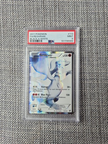 Carta pokemon inglese reshiram - carta,