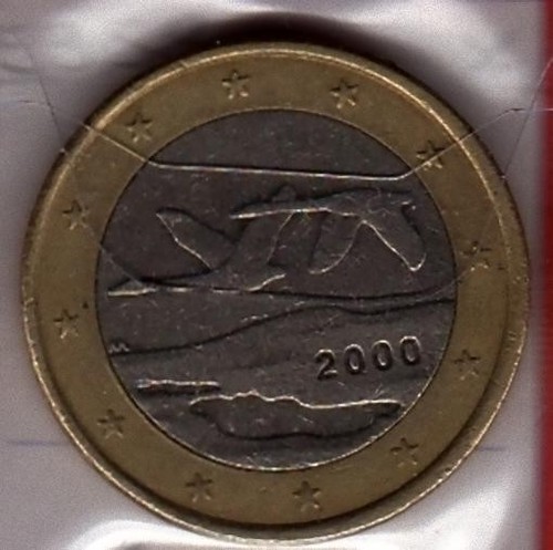 E358 moneta coin finlandia 1 - e358,